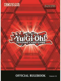 OFFICIAL RULEBOOK Version 10 .